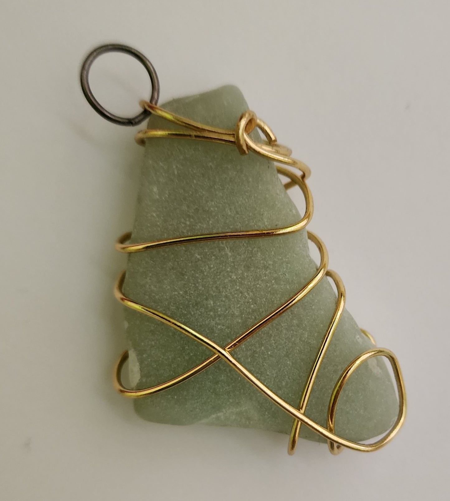 Shoe Shaped Rock Pendant