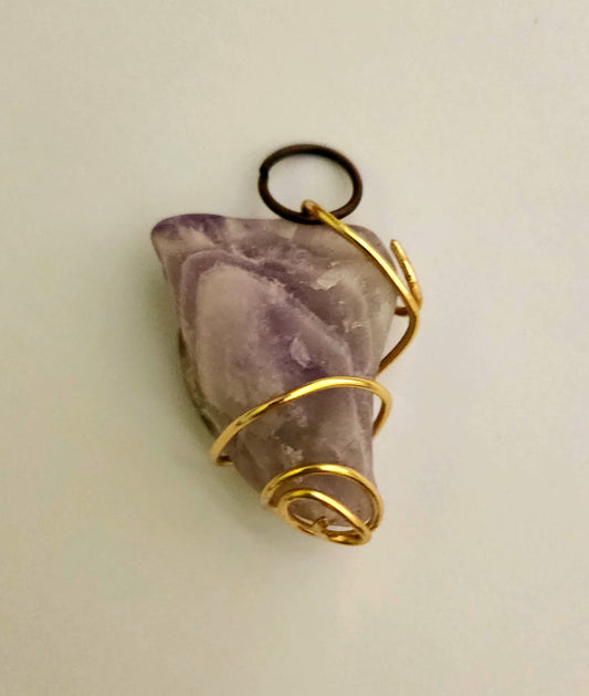 Amethyst Rock Pendant